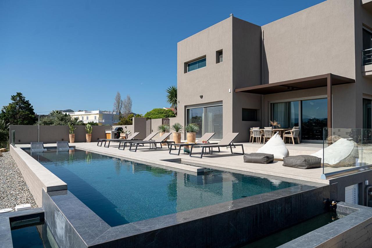 Agave Hill Luxury House Villa Hriszí Aktí Haniá Kültér fotó