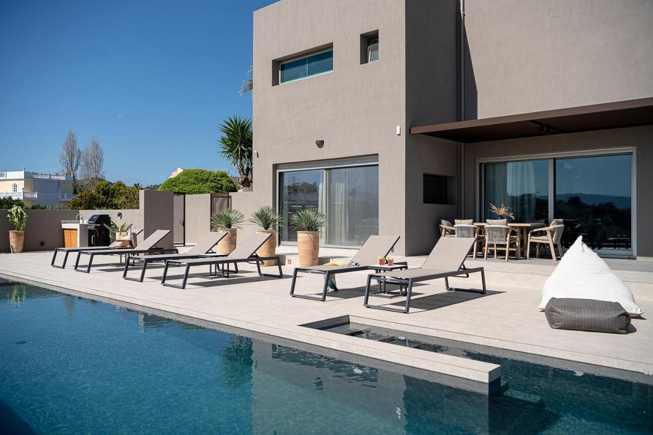 Agave Hill Luxury House Villa Hriszí Aktí Haniá Kültér fotó
