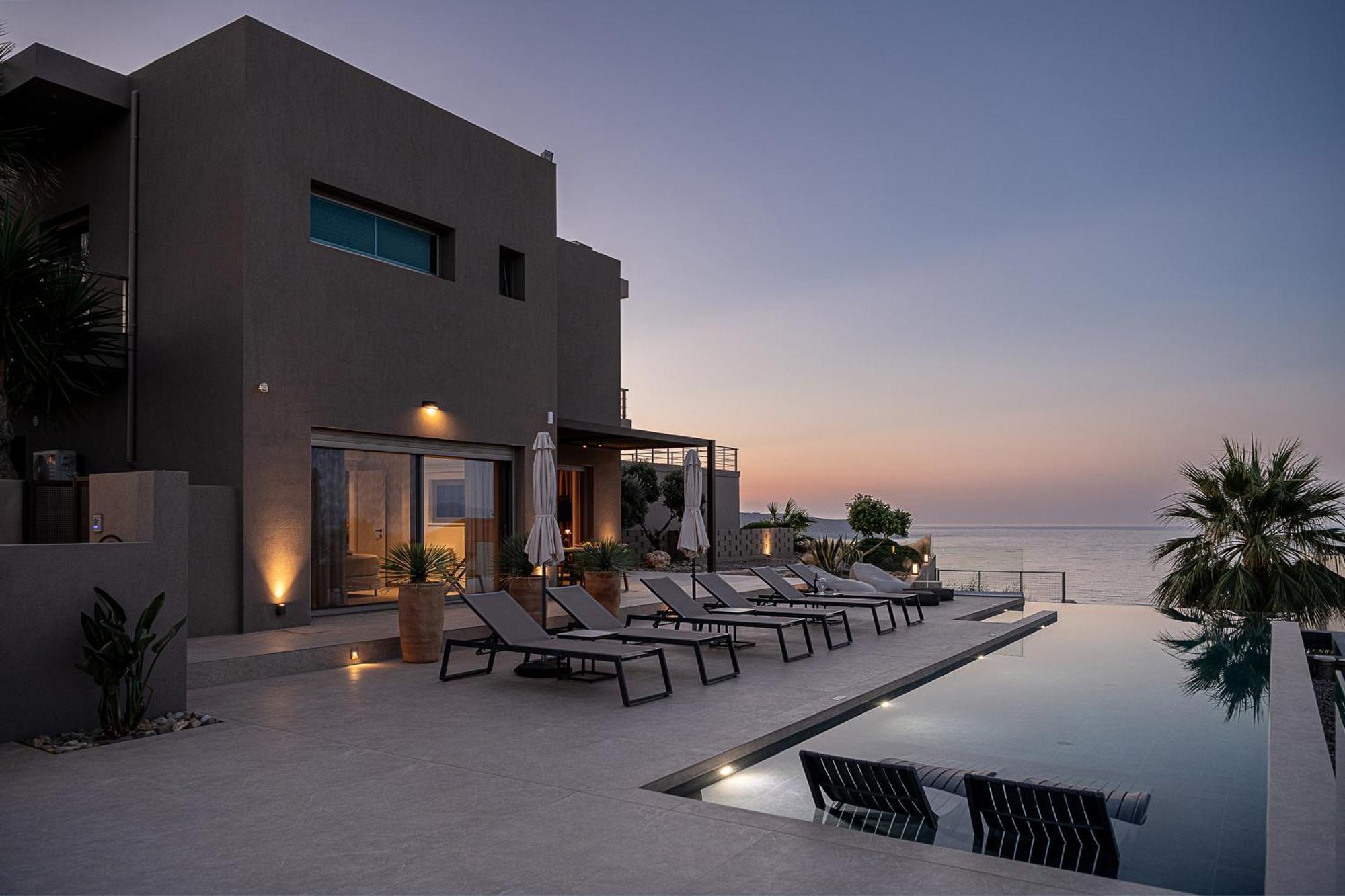 Agave Hill Luxury House Villa Hriszí Aktí Haniá Kültér fotó